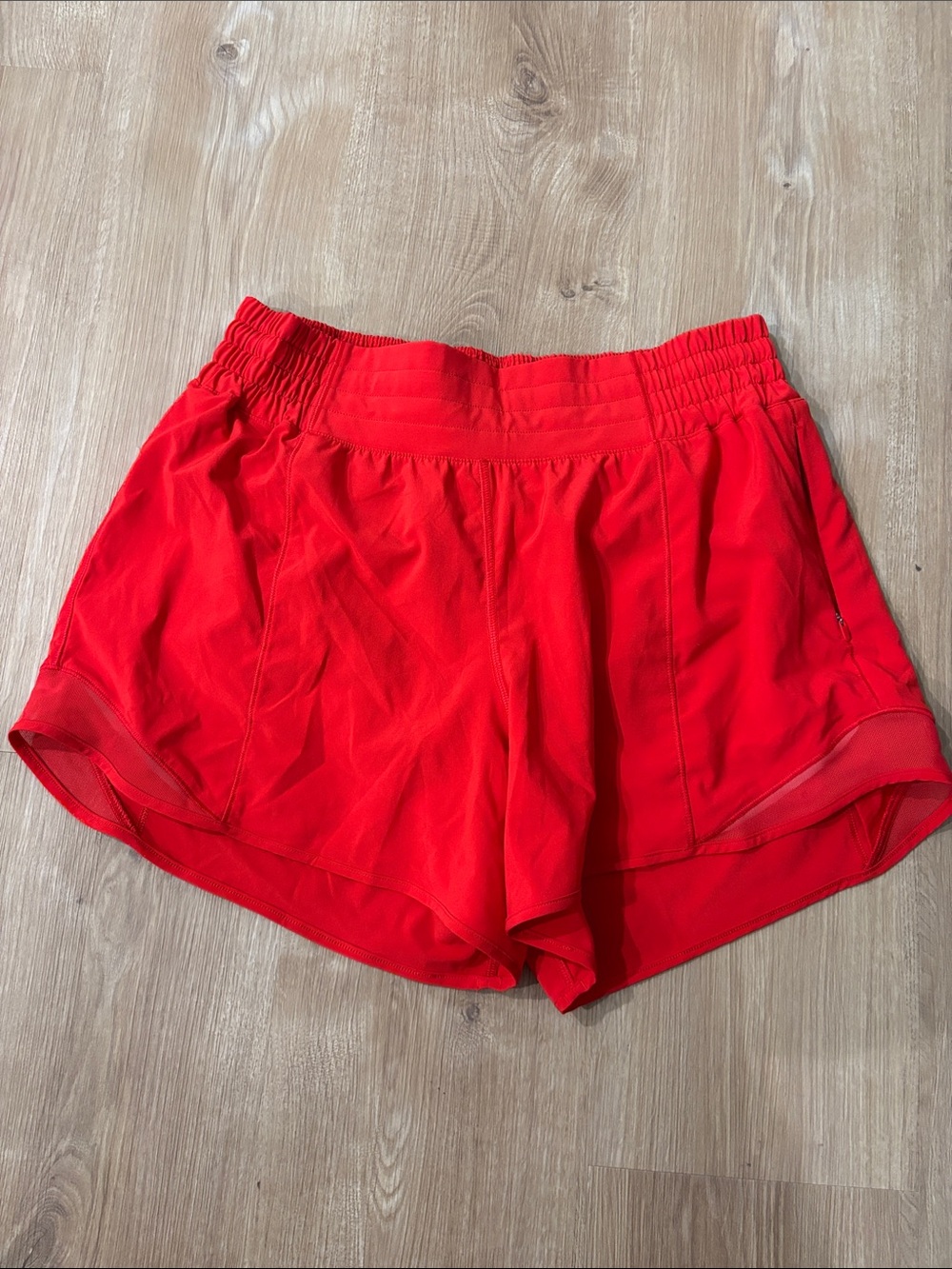 lululemon athletica Red Women's Athletic Shorts
